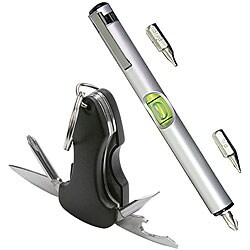 Utility Key Ring and Level Bit Set Combo