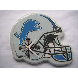 Detroit Lions Helmet Clock