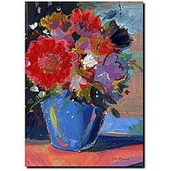 Sheila Golden 'Composition II' Gallery-wrapped Canvas Art