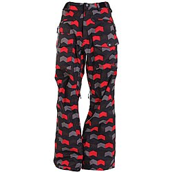 Sessions Fireball Men's Black/ Red Snowboard Pants