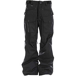 Sessions Men's 'Fireball' Black Jacquard Snowboard Pants