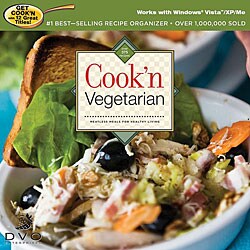 PC Treasures Cook'n Vegetarian Software