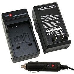 Compact Battery Charger Set for Olympus Li-50B