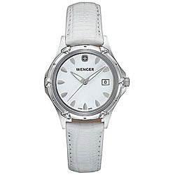 Wenger Women's Standard Issue White Watch