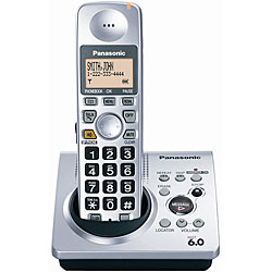 Panasonic KX-TG1031S Expandable Digital Cordless Answering System (Refurbished)