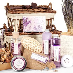 Lavender Relaxation Spa Basket