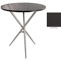 Ergocraft Curve Cafe Height Coffee Wood Breakroom Table