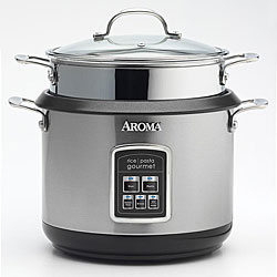 Aroma Forte Stainless Steel Rice and Pasta Cooker