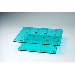 Rosseto Liteware Clear Green 16-blossom Serving Tray