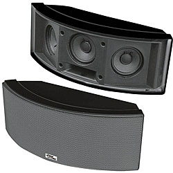 Pyle 500W 3-way Indoor/ Outdoor 'Black' Center Channel Speaker