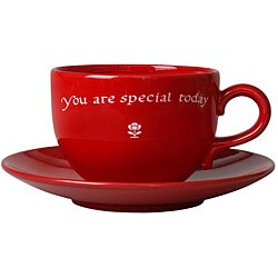 Waechtersbach 'You Are Special Today' Boxed Jumbo Cup/ Saucer Mug