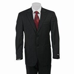 Austin Reed Men's Charcoal Grey Stripe Suit