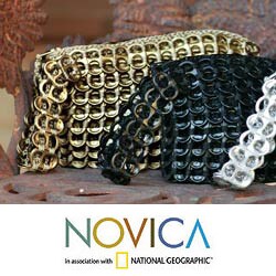Soda Pop-top 'Golden Hope and Change' Wristlet Bag (Brazil)