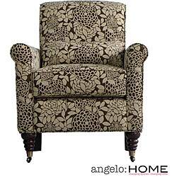 angelo:HOME Harlow Floral Coffee and Cream Arm Chair