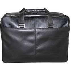 Buxton Leather Men's Investor Laptop Briefcase