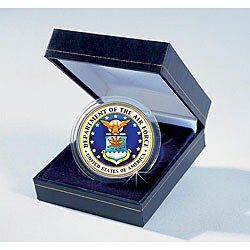 Armed Forces Commemorative Colorized JFK Air Force Half-dollar