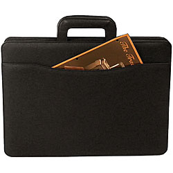 Stebco Black Nappa Leather Briefcase Portfolio
