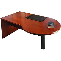 Mayline Mira Series 72-inch  Left P-shaped Desk