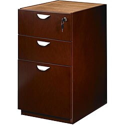 Mayline Mira Series 3-Drawer Box/File Pedestal