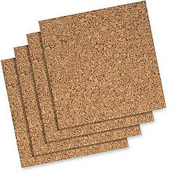 Natural Cork 12x12-inch Wall Tiles (Case of 144)