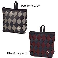 Maggie Bags Two-tone Seatbelt Backpack