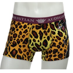 Christian Audigier Men's Leopard Print Briefs