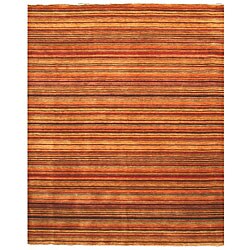 Handmade Lori Toni Wool Rug (6' x 9')
