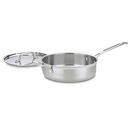 Cuisinart MCP33-24H Multi-clad Pro Steel 3.5-quart Saute Pan