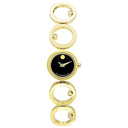 Movado Women's Goldtone Stainless Steel 'Ono' Watch