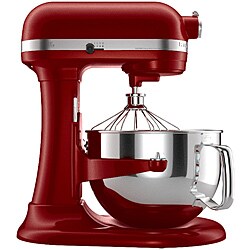 KitchenAid KP26M1XER Empire Red Professional 600 6-Quart Bowl Lift Stand Mixer