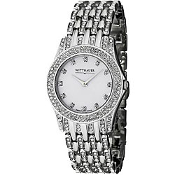 Wittnauer Crystal Men's Stainless Steel Watch