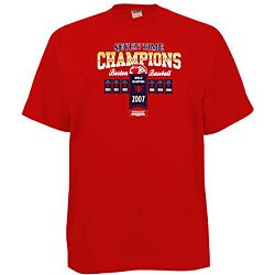 Boston Red Sox 'Seven Times Champions' Red T-shirt