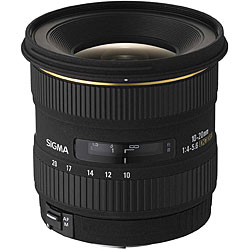 Sigma 10-20mm F4-5.6 EX DC HSM Nikon Lens