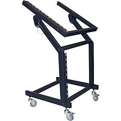 Pyle Steel DJ Mixer and Amp Rack