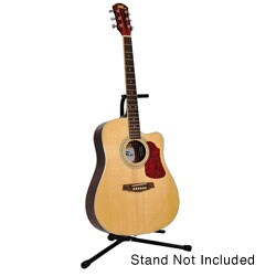 Pyle 42-inch Rosette Mahogany Laminate Acoustic Guitar