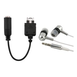 Eforcity 3.5mm Audio Adapter with Universal Headset for LG VX8500