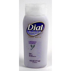 Dial 6-oz Daily Care Lavender Oatmeal Body Wash (Pack of 4)
