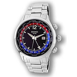 Roberto Bianci Men's Swiss Black Dial Watch