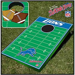 Officially Licensed NFL Detroit Lions Tailgate Toss Game
