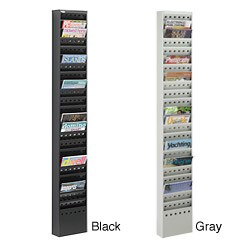 Safco 23-pockets Steel Magazine Rack
