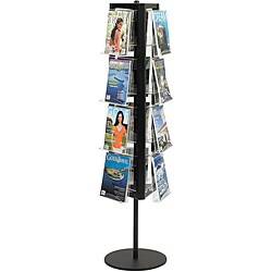 Safco Steel Rotary Literature Display