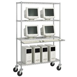 Safco Metallic 48-inch Wire LAN Management System 