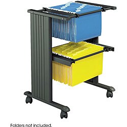 Safco MUV Single Width Portable Filing Cart