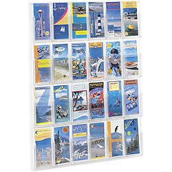 Safco Reveal 24-pamphlet Clear Display
