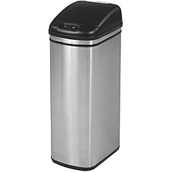 Safco 11.5-gallon Kazaam Motion Sensor Receptacle