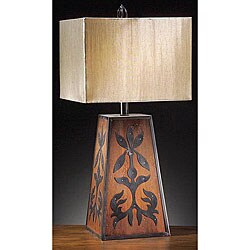 Loire Valley 3-way Iron Aged Table Lamp