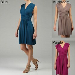 Tammy Mars Women's Double V-neck Dress
