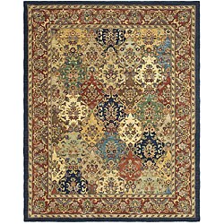 Handmade Heritage Heirloom Multicolor Wool Rug (8'3 x 11')
