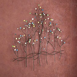 Gemstone Forest Wall Sculpture