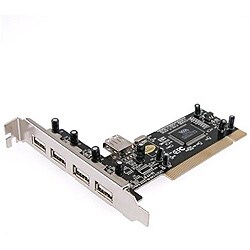 Eforcity VT6202 SYBA PCI USB 2.0 5-port Controller Card